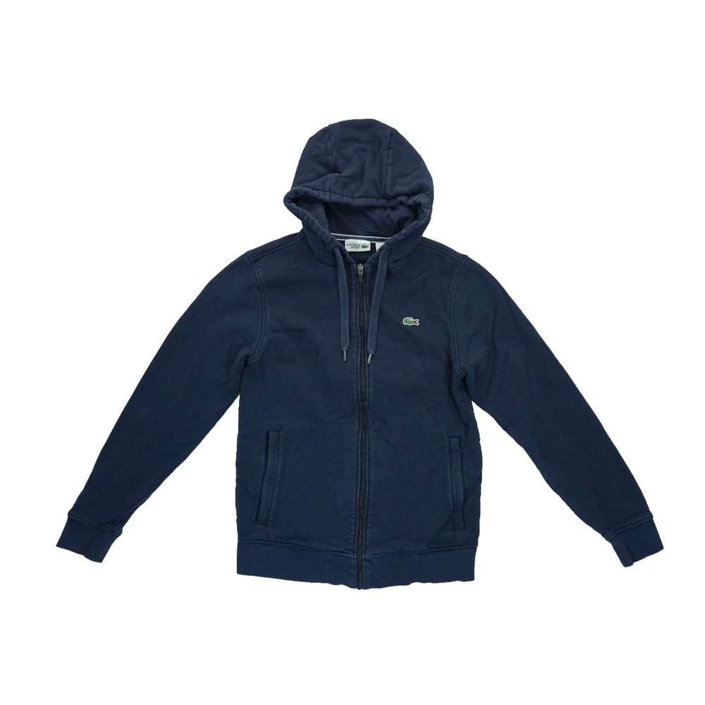 Lacoste Sport Men's Long Sleeve Fleece Full Zip‎ Hoodie - Size US 3XL - Fit M